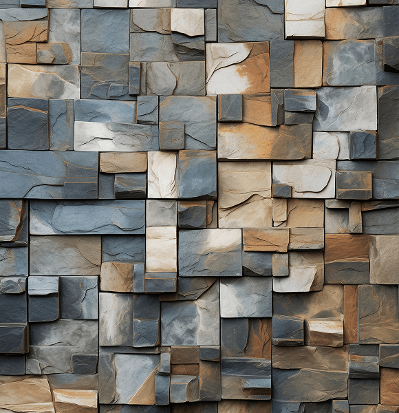 Stone Slate Tiling