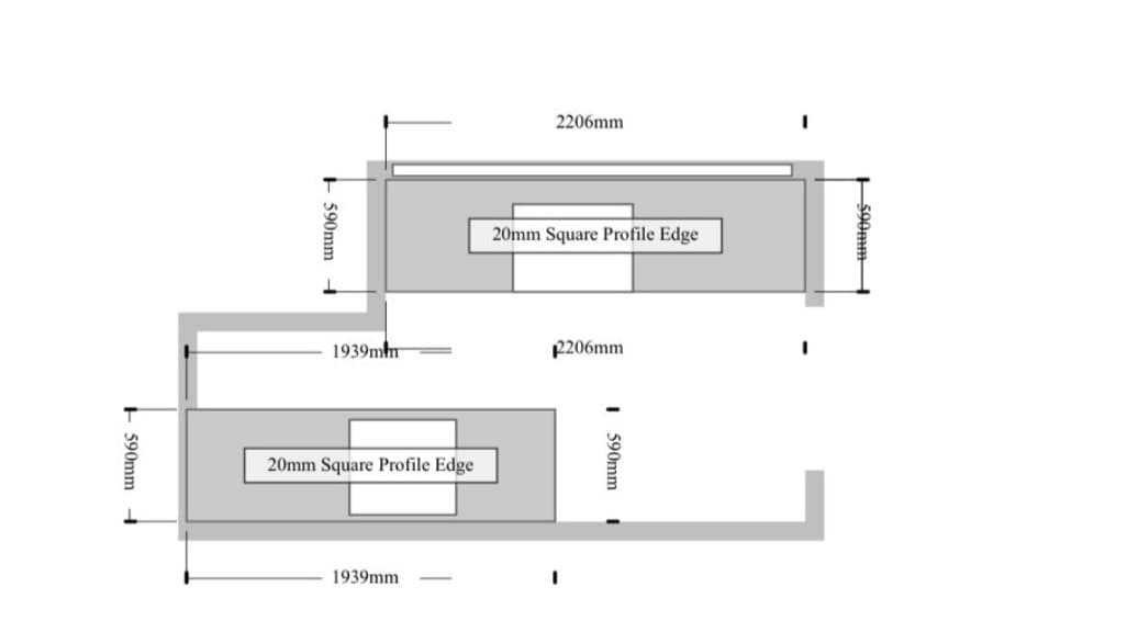 Request for quote: darcrest honed quartz worktop fabrication