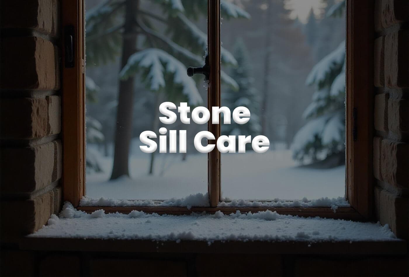 featured image for blog post: Stone Sill Care to Keep Window Sills Strong and Stylish