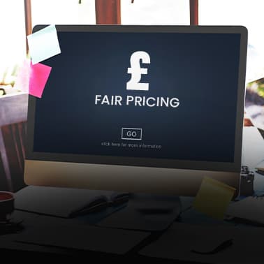 Quotes are fair, based on the work required, not based on your personal property's value