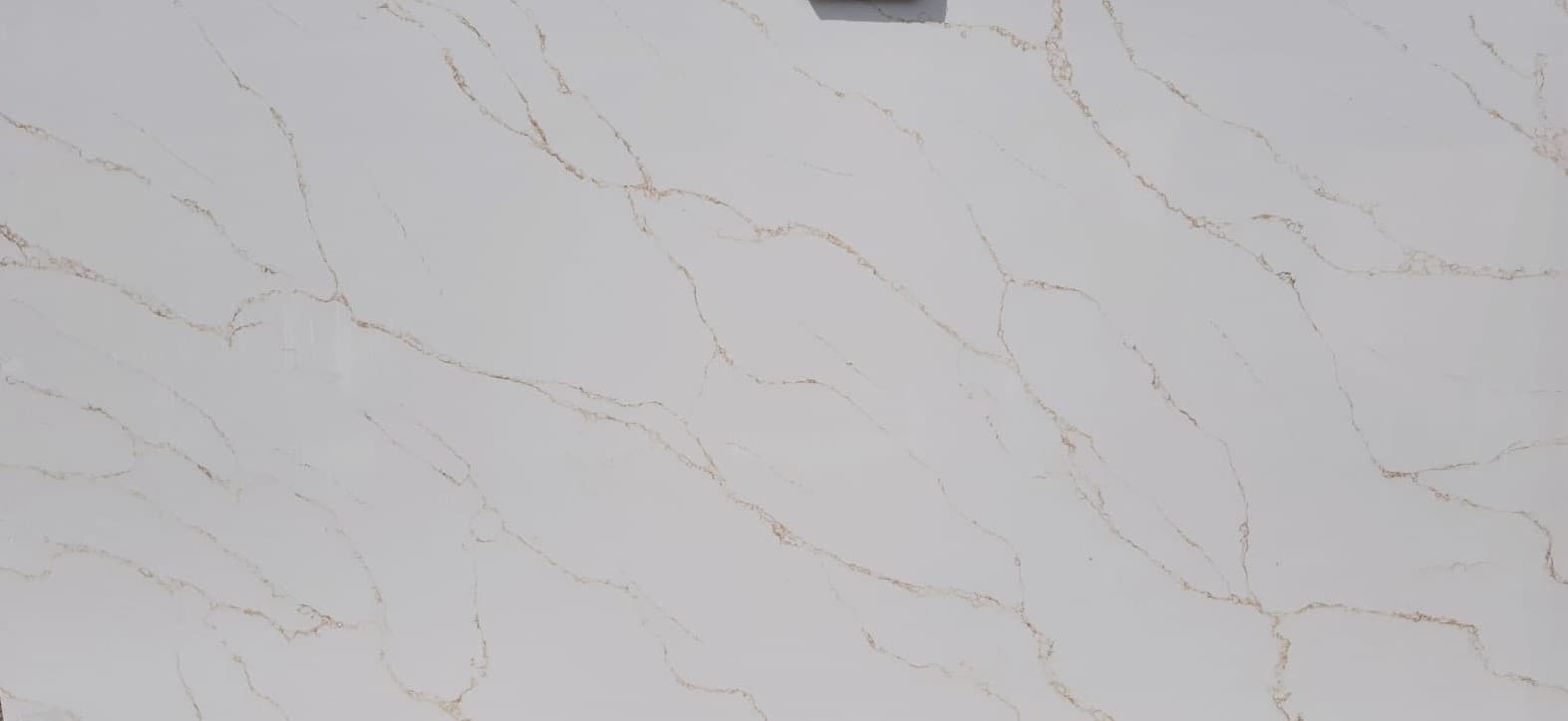 Quartz Offcut Required | Calacatta Gold Style | 600mm x 300mm | Polished | Softened Edges Project