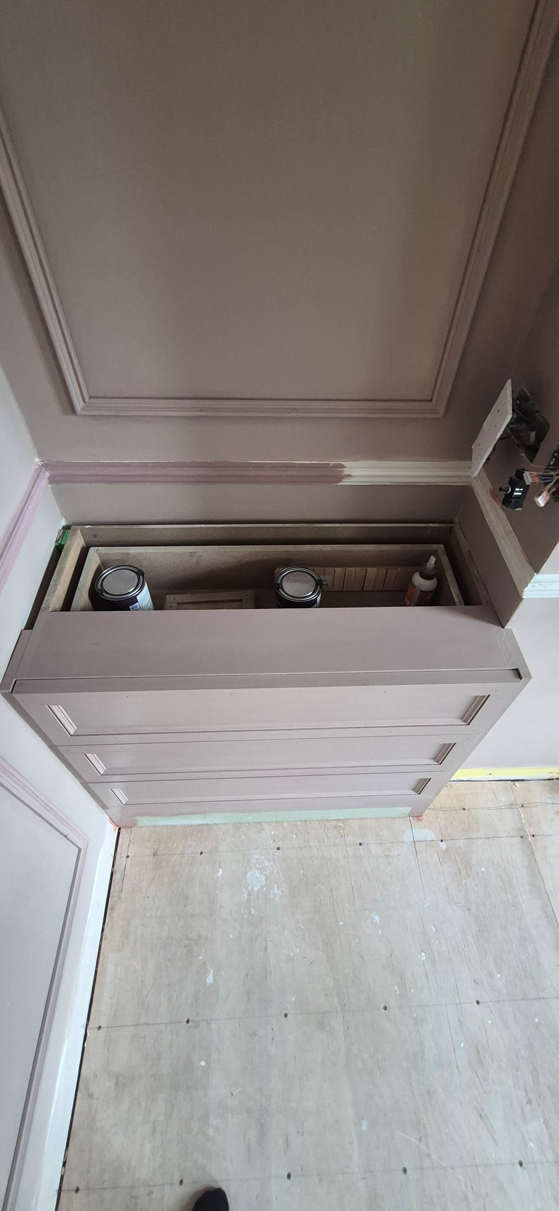 2no bedside cabinet tops. Dark emperador remnants needed